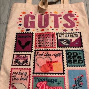 Trendy Graphic Tote Bag with Bold Designs